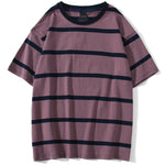 Men T Shirt Color Block Print 3 color Tee Shirts Simple High Street Basic
