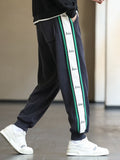 Men Baggy Joggers Fashion Letter Embroidery