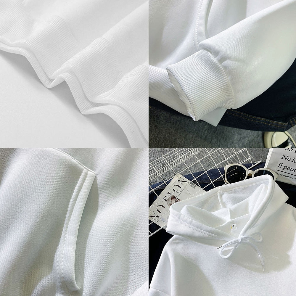 Harajuku Street Sweatshirt Hoodie Long Sleeves Casual Baggy