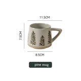 VVintage Ceramic Coffee Mug Heat-resistant Handgrip
