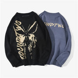Sweater Butterfly Pattern Knitted Warm Top High-Quality