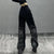 Black Streetwear Women Jeans Autumn New Harajuku Vintage High Waist Denim Pants