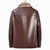 Sheepskin Leather Coat Plush Thickened Coat Business Casual Jacket