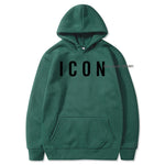 Icon Hoodie Print With Icon Hip Hop cotton