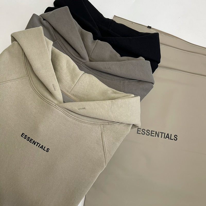 ESSENTIALS Hoodies High Quality Chest letter