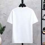 Trend Tops Short Sleeve Print T Shirts Men Casual Harajuku Graphics
