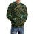 Gold Chain Print Loose Hoodies Abstract Art Y2k Long Sleeve Oversize