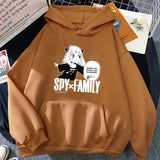 Spy X Family Hoodie Anime Harajuku Fleece Sweatshirts