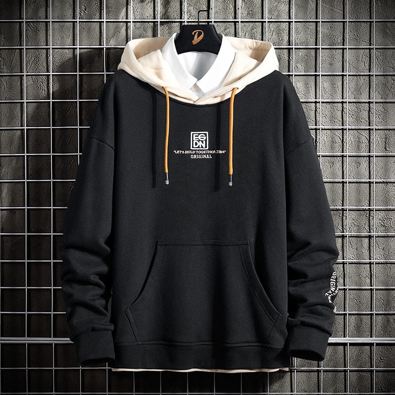 Spring Fashion Hoodies for Men Pullover Streetwear