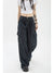 Harajuku Oversized Denim Cargo Pants Autumn Women's Y2K Streetwear