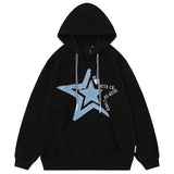 Oversized Hip Hop Star Hoodies for Men Harajuku Streetwear Y2K Fashion
