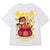 Harajuku Oversized T-shirt Men Summer Cool Unisex Funny Print