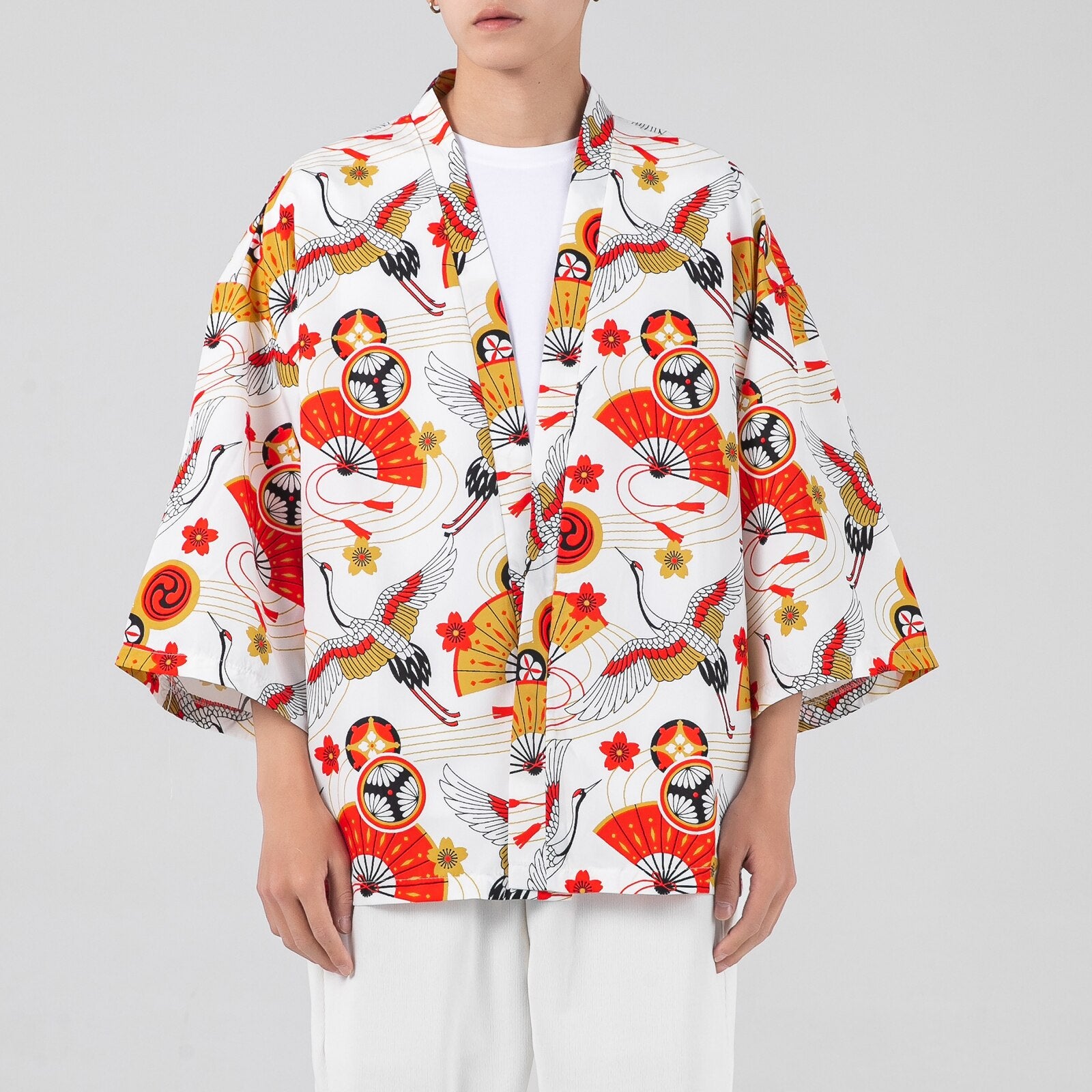 Japanese shirt men kimono Chinese kimono