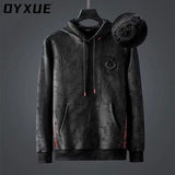 DYXUE Dark Embroidery Long Sleeve Pullover