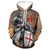 Knights Templar Medieval Clothes Sweatshirt 3D Print Fleece Hoodie Pullover