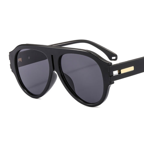 Chic and UV Protection in One Pilot Oversized Sunglasses