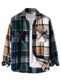Shirts Flannel Warm Blouse Tops Harajuku Style Fall Winter