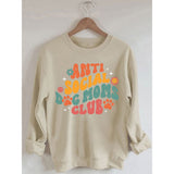 Anti Social Dog Moms Club Unisex Cotton Long Sleeves Sweatshirt