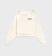 BCreamy white hooded