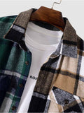 Shirts Flannel Warm Blouse Tops Harajuku Style Fall Winter