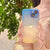 Soft Transparent Gradient Color Phone Case For iPhone Lens Protection Shockproof