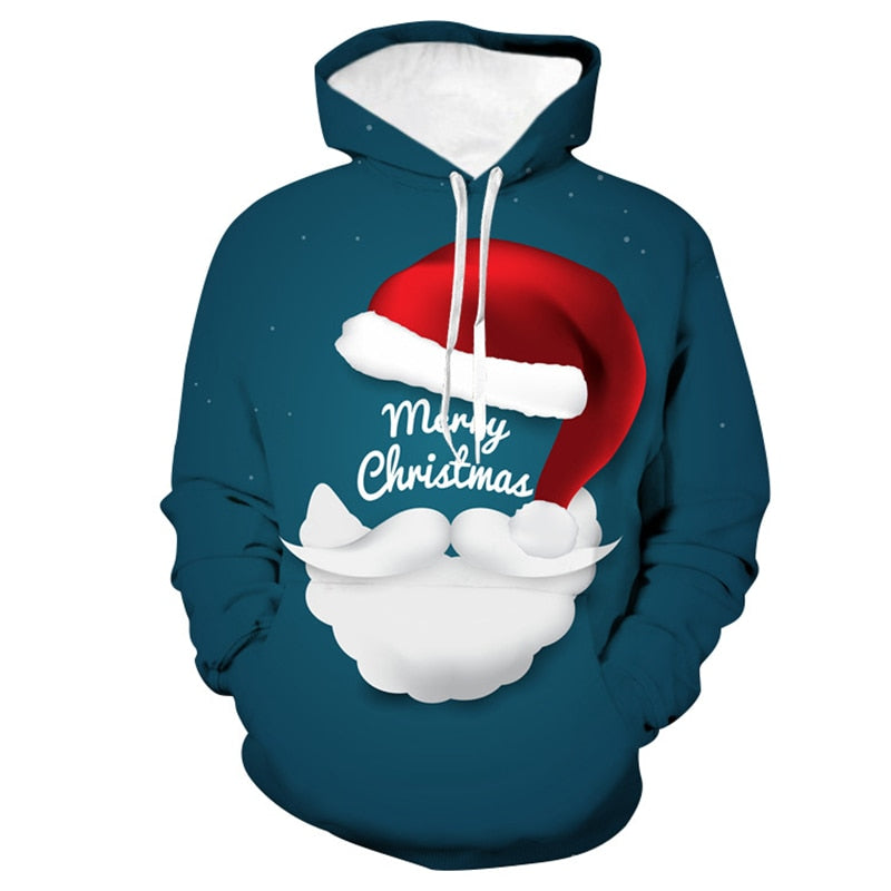 Ugly Christmas Sweater 3D Print Funny Xmas Pullover