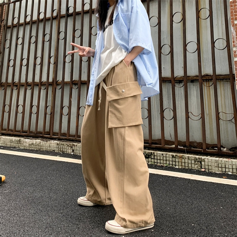 Stylish Cargo Baggy Woman Harajuku Y2K Pants