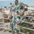 Beach Wear Clothes Men Hawaiian Shirt Set Sea Side Vocation