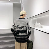 Long Sleeve Round Neck Trendy Sweaters Harajuku