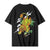Harajuku Men Vintage T-Shirt Cotton Embroidery Short Sleeve, High Quality Animal Graphic