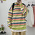 Korean Multi Striped Hoodies Harajuku Casual Sweatshirts