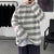 Harajuku Striped T-shirts Men Long Sleeve