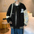 Varsity Jacket Men Patchwork Bomber Streetwear
