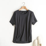 Women T-Shirt Short Sleeve O-neck Casual Streetwear