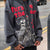 Men hip-hop hoodie Skeleton streetwear Long sleeve