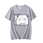 Harajuku Spy X Family T-Shirt Summer Anya Forger