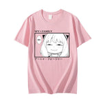 Harajuku Spy X Family T-Shirt Summer Anya Forger