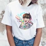 Women T-shirt Jungkook Kpop Suga J Hope Ms. Jin JIMIN