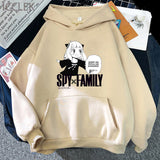 Spy X Family Hoodie Casual Pocket Streetwear